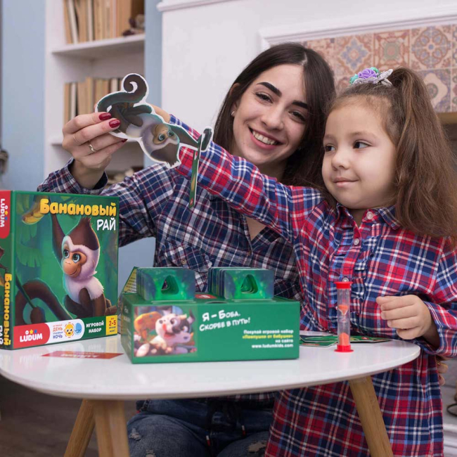 Настільні ігри - Настільна гра Ludum День ніч Банановий рай російською (LD1046-03) (4820215151818)#3