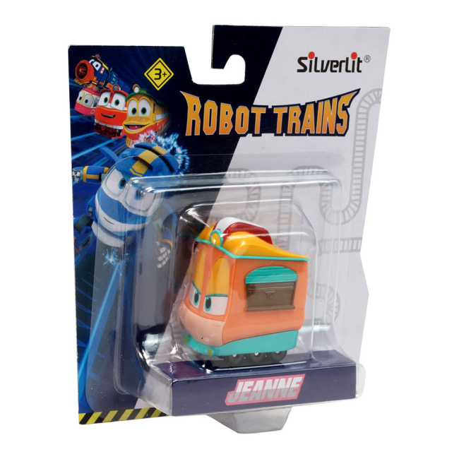 Железные дороги и поезда - Игрушечный паровозик Robot trains Джейн (80161)#2