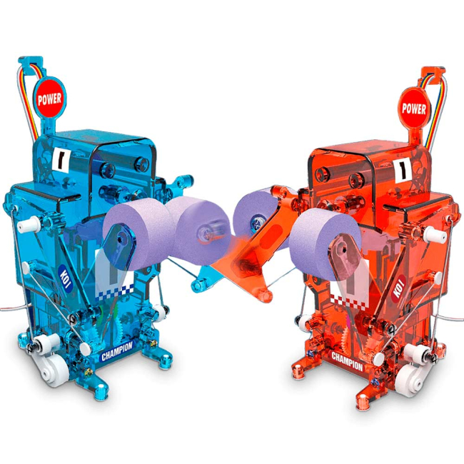 Конструктори з унікальними деталями - Конструктор BitKit Робот-боксер (4820207390164)#4