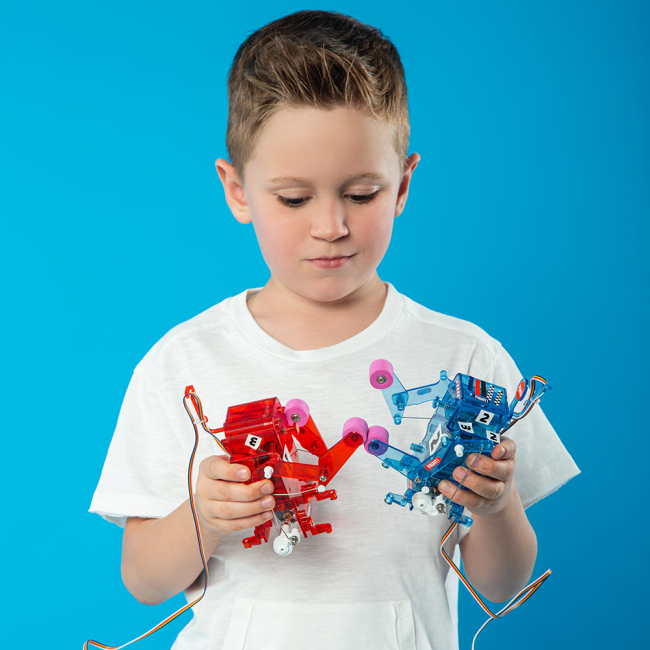 Конструктори з унікальними деталями - Конструктор BitKit Робот-боксер (4820207390164)#5