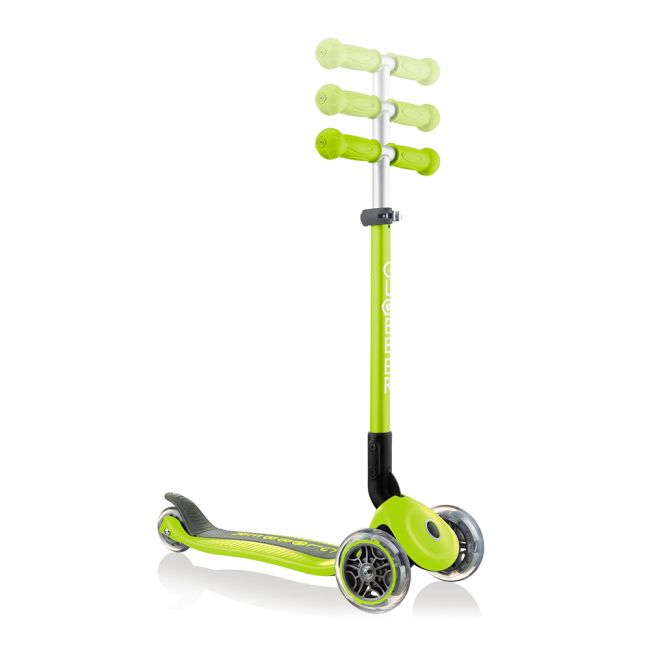 Самокаты - Самокат Globber Primo Foldable Lights зеленый с подсветкой (432-106-2)#2