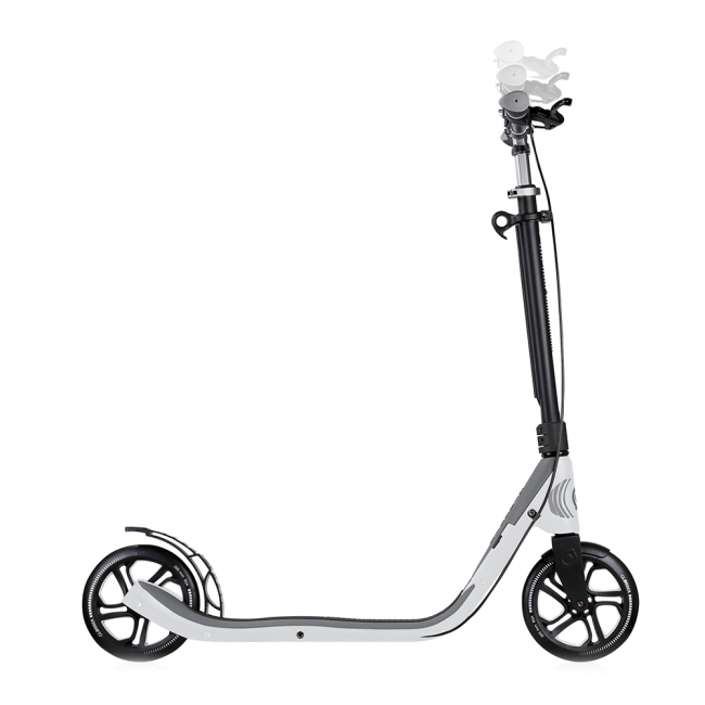Самокати - Самокат Globber One NL 205 Deluxe біло-сірий (478-106)#4