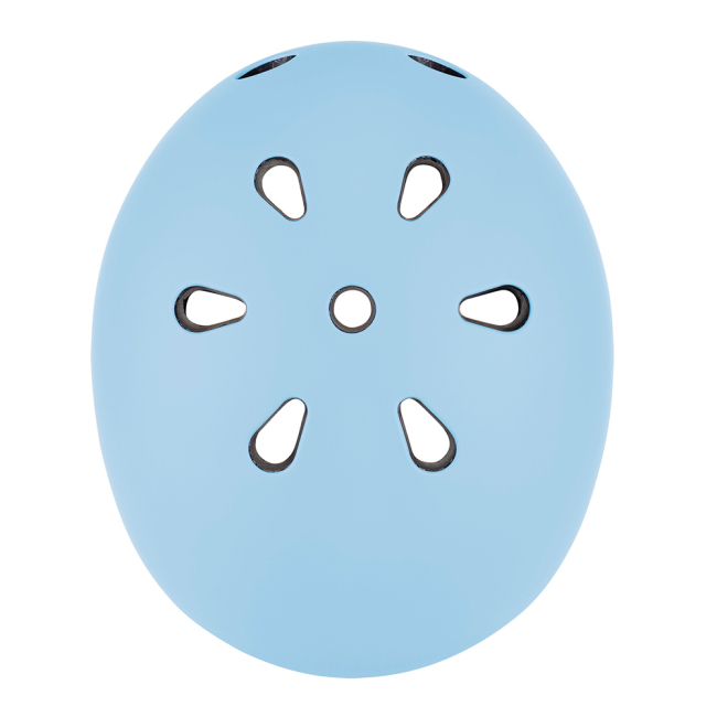 Захисне спорядження - Захисний шолом Globber Go Up Lights синій 45-51 см з ліхтариком (506-200)#3