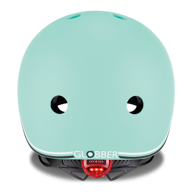 Защитное снаряжение - Защитный шлем Globber Go Up Lights зеленый 45-51 см с фонариком (506-206)#4