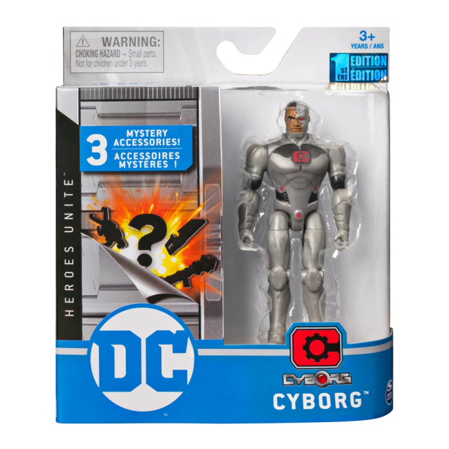 Фигурки персонажей - Игровой набор DC Киборг с сюрпризом 10 см (6056331/6056331-2)#4