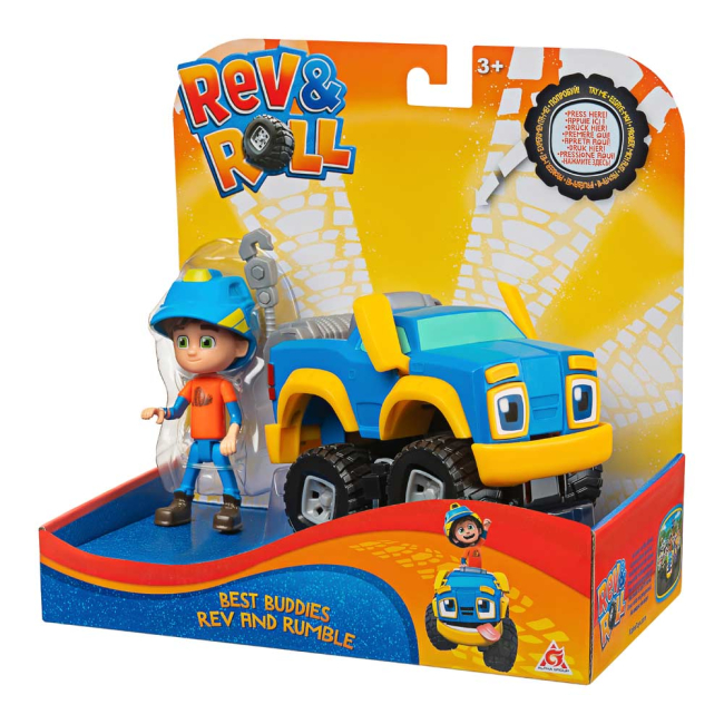Фігурки персонажів - Набір фігурок Rev and Roll Best Best Buddies Рев та Рамбл (EU881710)#5