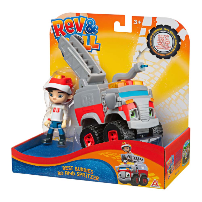 Фігурки персонажів - Набір фігурок Rev and Roll Best buddies Бо та Спритцер (EU881730)#5