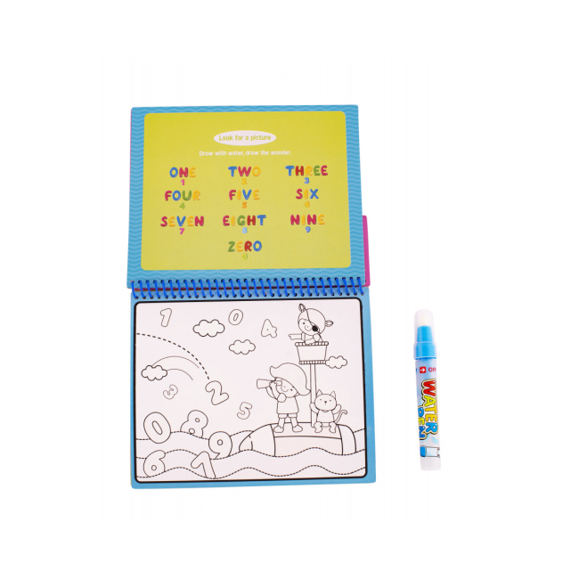 Товары для рисования - Книжечка-раскраска Baby Team водная (9030)#3