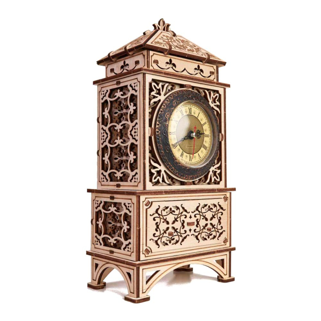 3D-пазли - Тривимірний пазл Wood Trick Класичний годинник механічний (4820195190951)#2