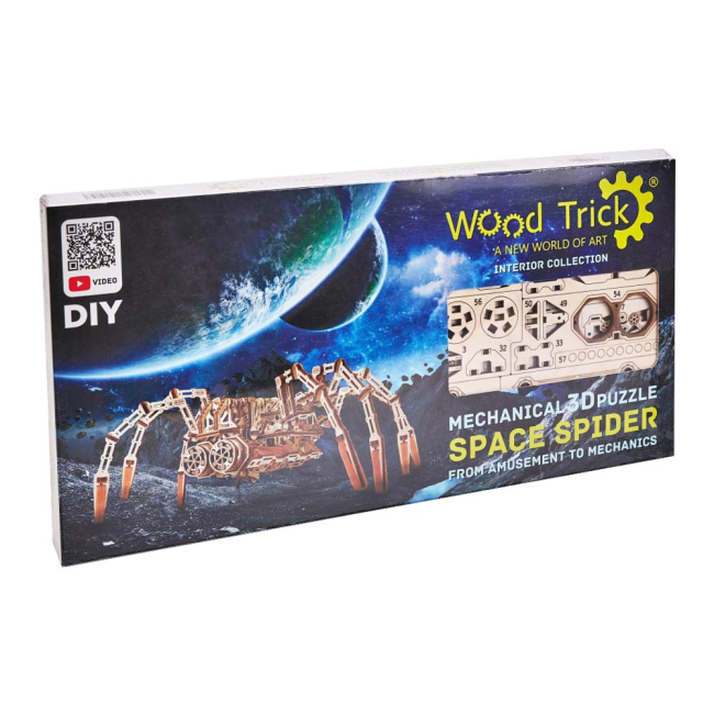 3D-пазли - Тривимірний пазл Wood Trick Космічний павук механічний (00043) (4820195191057)#5