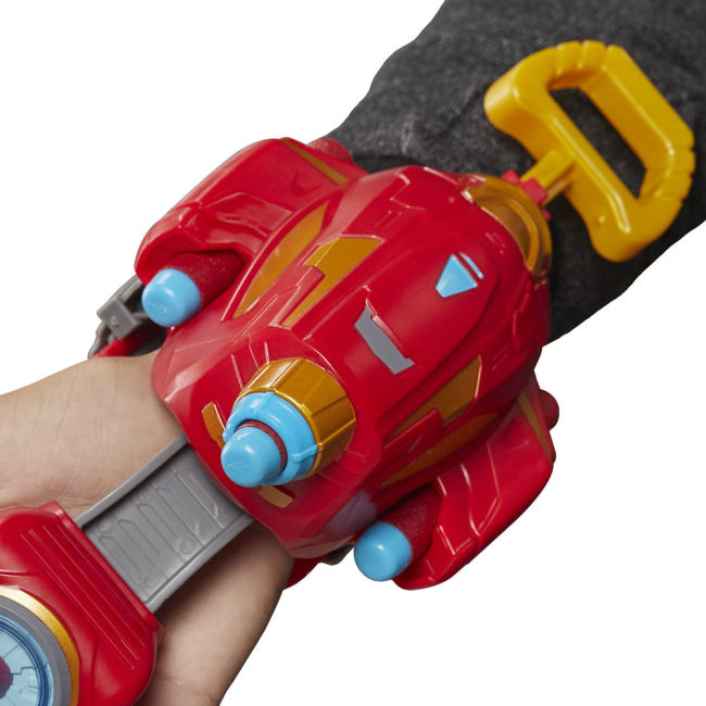 Помпова зброя - Іграшковий бластер на руку NERF Marvel Avengers Бластер Залізна людина (E7376)#2
