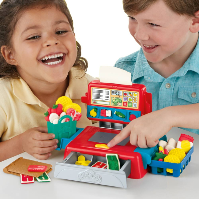 Набори для ліплення - Ігровий набір Play-Doh Касовий апарат із звуковим ефектом (E6890)#5