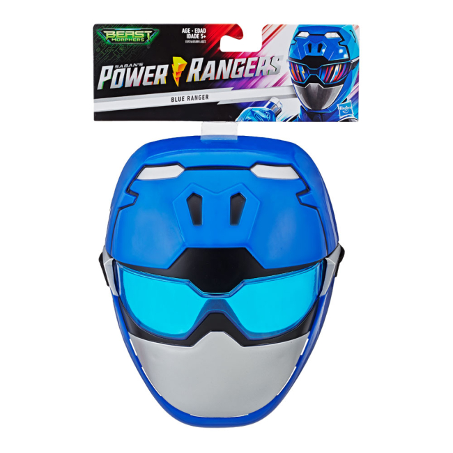 Костюмы и маски - Игрушка-маска Power Rangers Beast morphers Синий рейнджер (E5898/E5926)#2