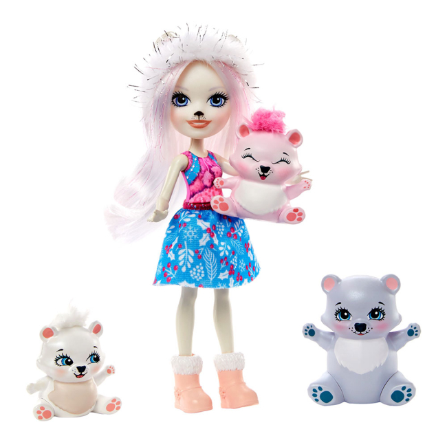 Куклы - Набор-сюрприз Enchantimals Семья белой медведицы Пристины (GJX47)#2