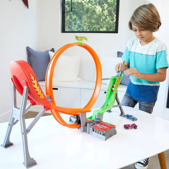 Автотреки - Трек Hot Wheels Шалений форсаж з 5 машинками (FCF18)#5