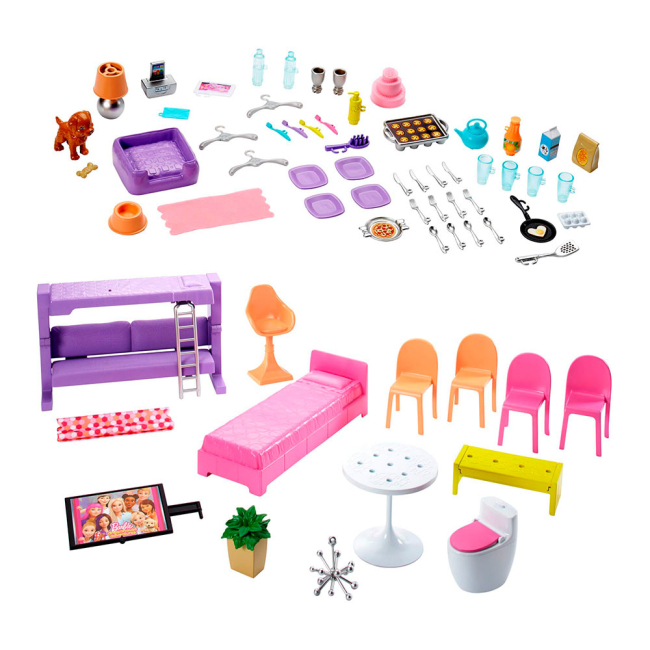 Меблі та будиночки - Ігровий набір Barbie Будинок мрії (GNH53)#3