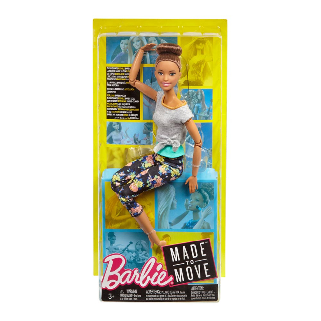 Куклы - Кукла Barbie Made to move Двигайся как я Шатенка (FTG82)#5