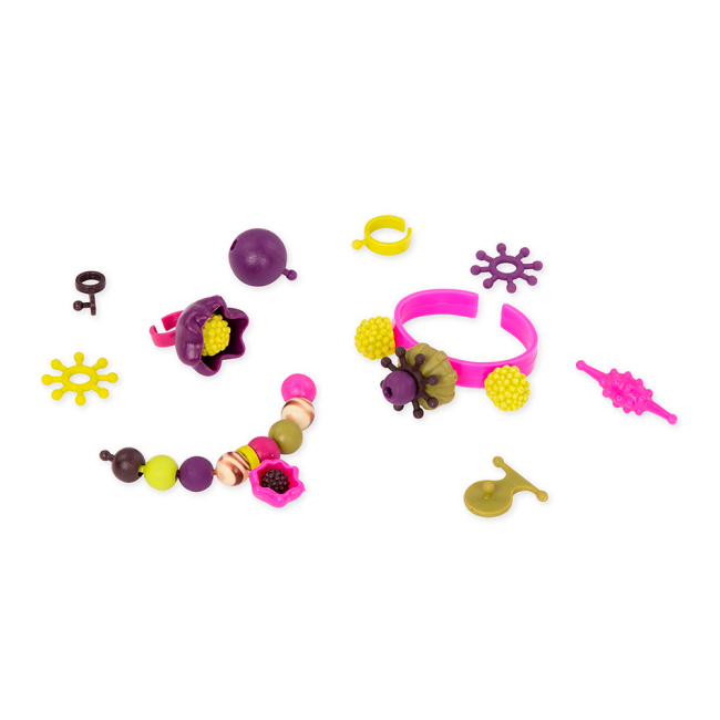 Наборы для творчества - Набор для изготовления украшений Battat Поп-Арт S2 300 деталей (BX1468Z)#3