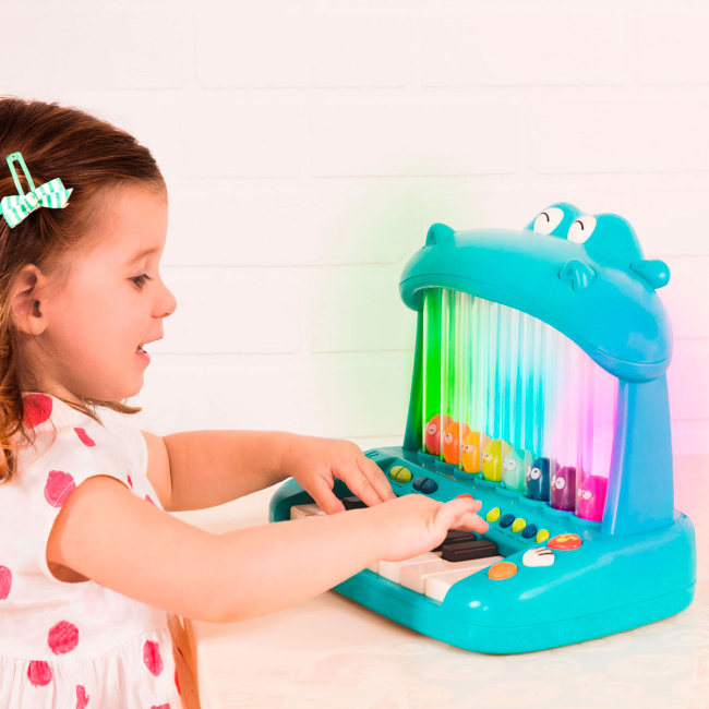 Развивающие игрушки - Музыкальная игрушка Battat Гиппопофон (LB1650Z)#4