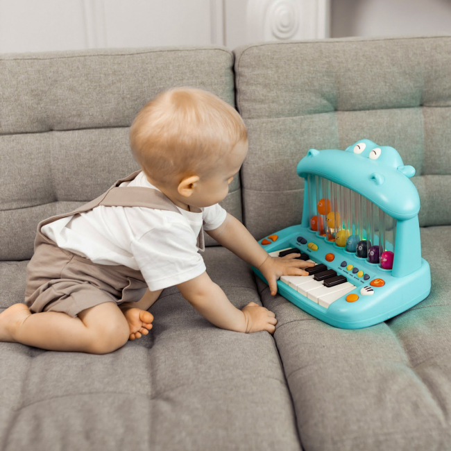 Развивающие игрушки - Музыкальная игрушка Battat Гиппопофон (LB1650Z)#5