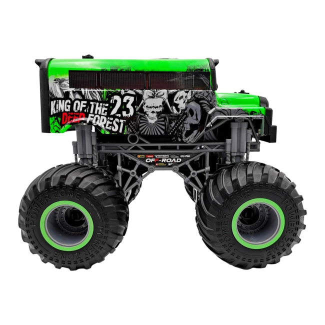 Радіокеровані моделі - Машинка Crazon Король лісу зелена на радіокеруванні 1:16 (333-19162BG)#2
