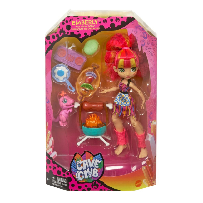 Куклы - Игровой набор Cave Club Любительница барбекю Эмберли (GNL94/GNL96)#2