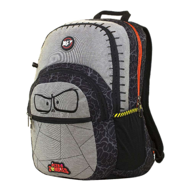 Рюкзаки и сумки - Рюкзак YES T-85 Zombie серый (558284)#2