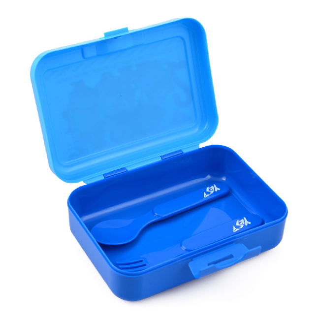 Ланч-боксы - Контейнер для еды Yes Minions 450 мл с приборами (706845)#2