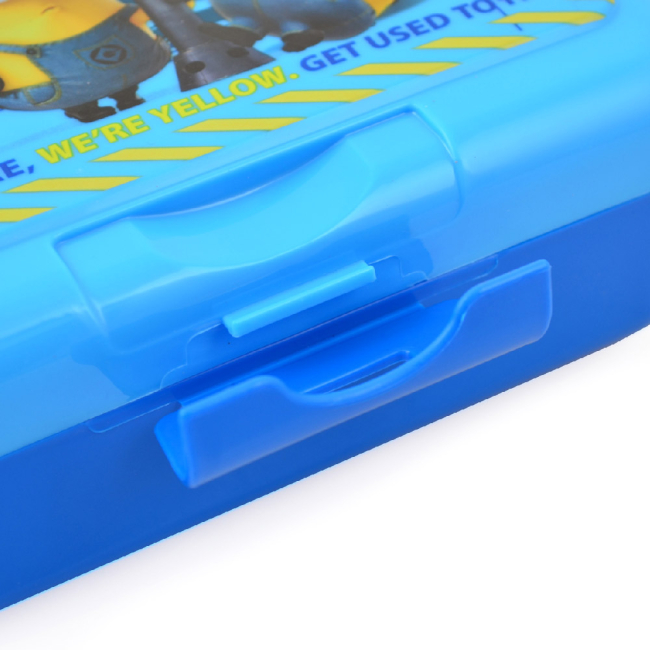 Ланч-боксы - Контейнер для еды Yes Minions 450 мл с приборами (706845)#3