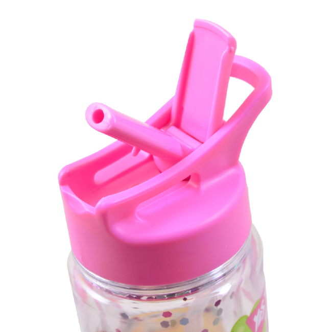 Бутылки для воды - Бутылка для воды YES Minion Fluffy с блестками 280 мл (706883)#2