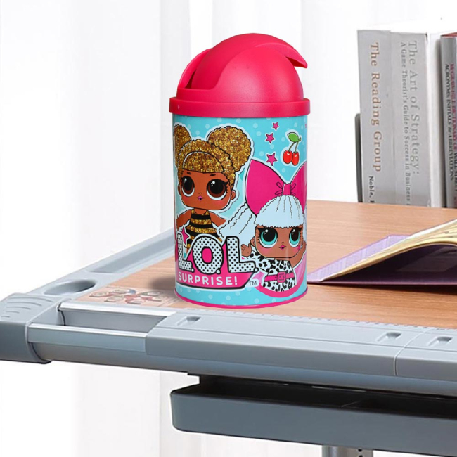 Канцтовари - Настільний контейнер для сміття YES LOL Juicy металевий (707056)#2