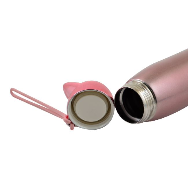 Пляшки для води - Термос YES  Pink Cat 320 мл (707275)#3