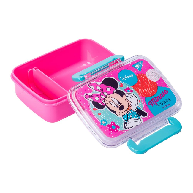 Ланч-боксы - Контейнер для еды YES Minnie Mouse 420мл с разделителем (707445)#2