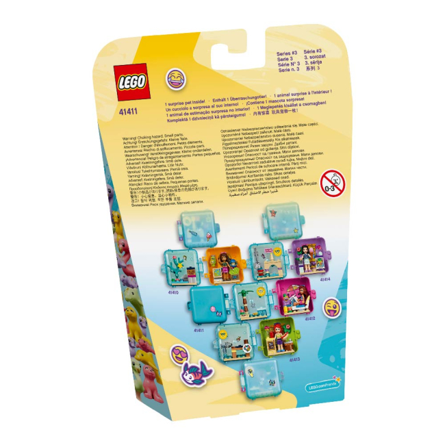 Конструктори LEGO - Конструктор LEGO Friends Ігровий куб літо зі Стефані (41411)#5