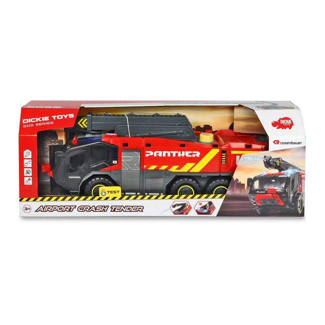 Транспорт и спецтехника - Автомодель Dickie Toys Пожарная машина аэропорта Пантера 62 см (3719012)#3