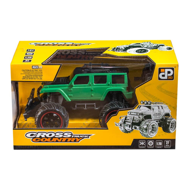 Радиоуправляемые модели - Машинка JP383 Cross country 1:20 зеленая на радиоуправлении (HB-XC13B-3) ( HB-XC13B-3)#2