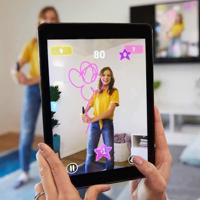 Настільні ігри - Настільна гра Mattel Games Pictionary Air російською (GKG37)#5