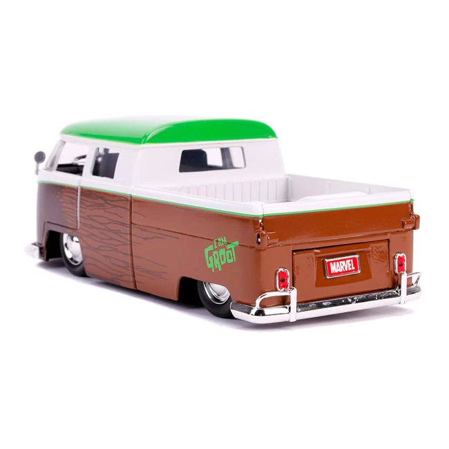 Транспорт и спецтехника - Машина Jada Стражи Галактики Фольксваген Пикап с фигуркой Грута 1:24 (253225013)#4