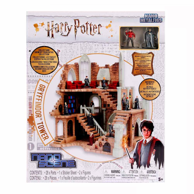 Фігурки персонажів - Ігровий набір Jada Вежа Грифіндора із фігурками Гаррі Поттера і Снейпа (253185001)#5