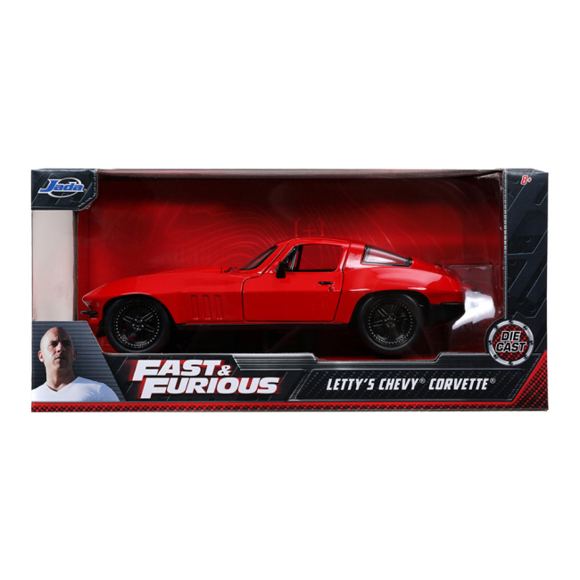 Автомодели - Автомодель Jada Форсаж Chevrolet corvette 1966 (253203010)#5