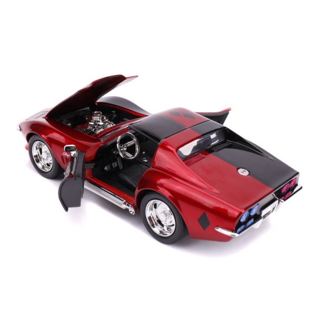 Автомоделі - Машина Jada Шевроле Корвет Стінгрей з фігуркою Харлі Квін 1:24 (253255019)#4