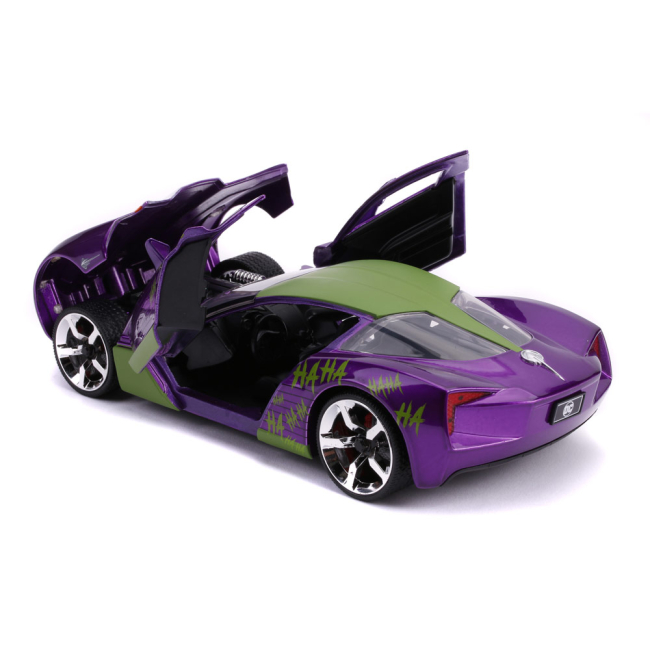 Автомодели - Машина Jada Шевроле Корвет Стингрей Концепт с фигуркой Джокера 1:24 (253255020)#4