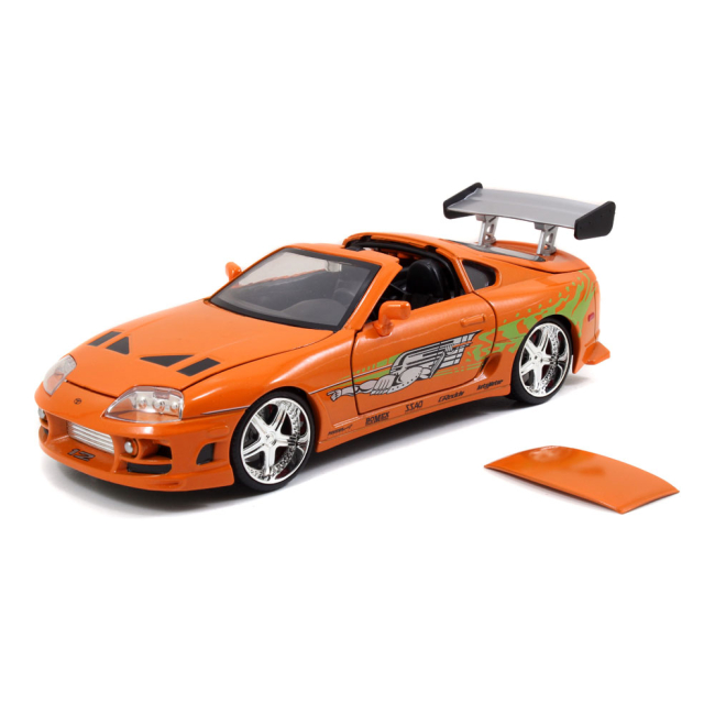 Автомоделі - Автомодель Jada Форсаж Тойота Супра з фігуркою Брайана 1:24 (253205001)#2