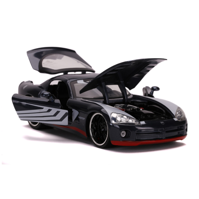 Автомодели - Машина Jada Spider-Man Dodge Viper SRT10 с фигуркой Венома 1:24 (253225015)#5