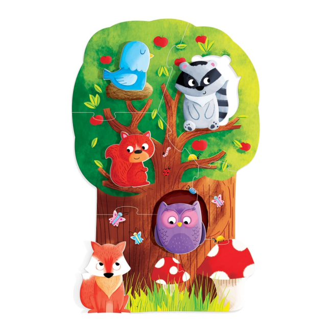 Пазли - Розвивальний пазл Headu Мій перший пазл Ліс Монтесорі (IT20133)#3