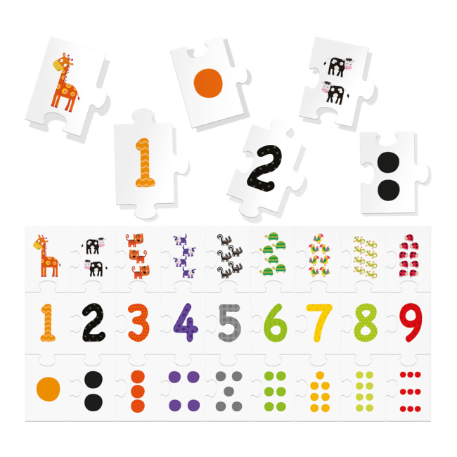 Пазли - Гра-пазл Headu Весела математика (IT21093)#2