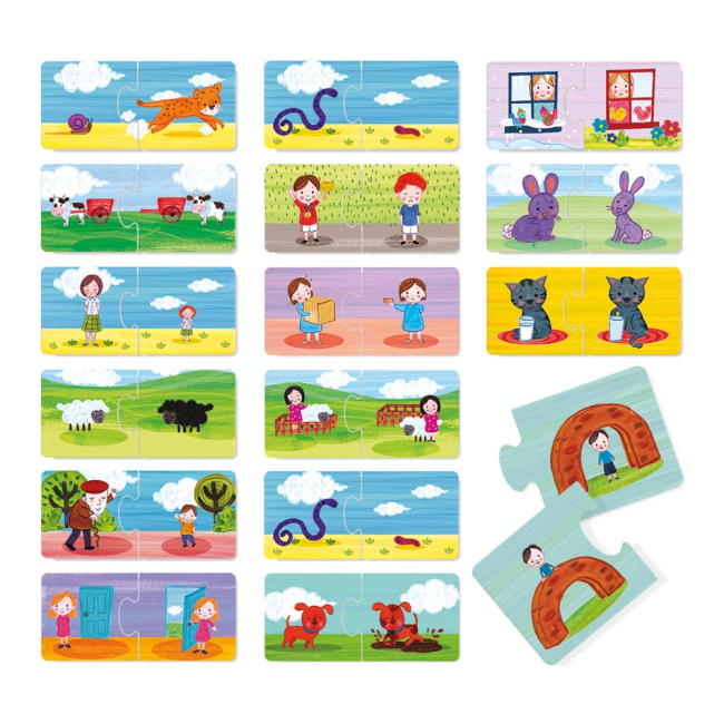 Пазли - Розвивальна гра-пазл Headu Протилежності (IT20805)#2