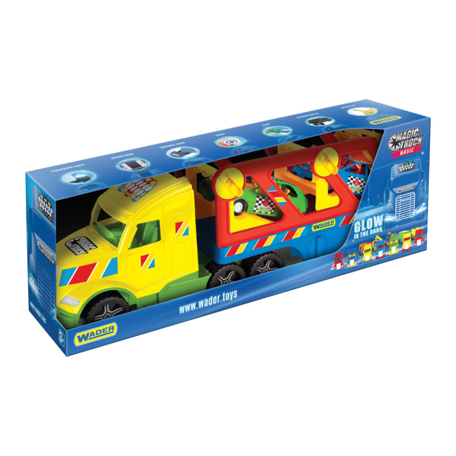 Машинки для малышей - Машинка Wader Magic truck Basic Грузовик-эвакуатор (36360)#2