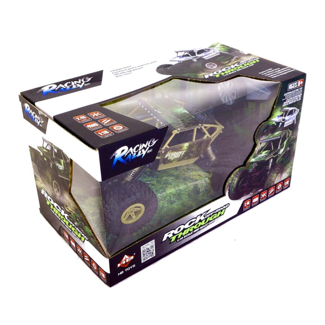 Радиоуправляемые модели - Автомодель HB Toys Внедорожник на радиоуправлении зеленый 1:18 (HB-PY1803B)#5