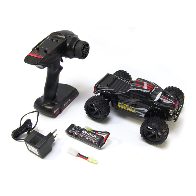 Радіокеровані моделі - Автомодель Himoto Mastadon на радіокеруванні чорна 1:18 (E18MTb)#4